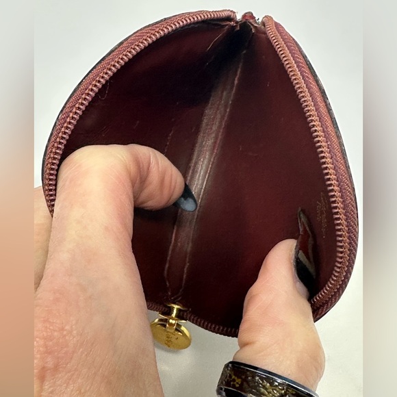 Cartier Vintage coin case Bordeaux Leather GUC​​ - Picture 6 of 9